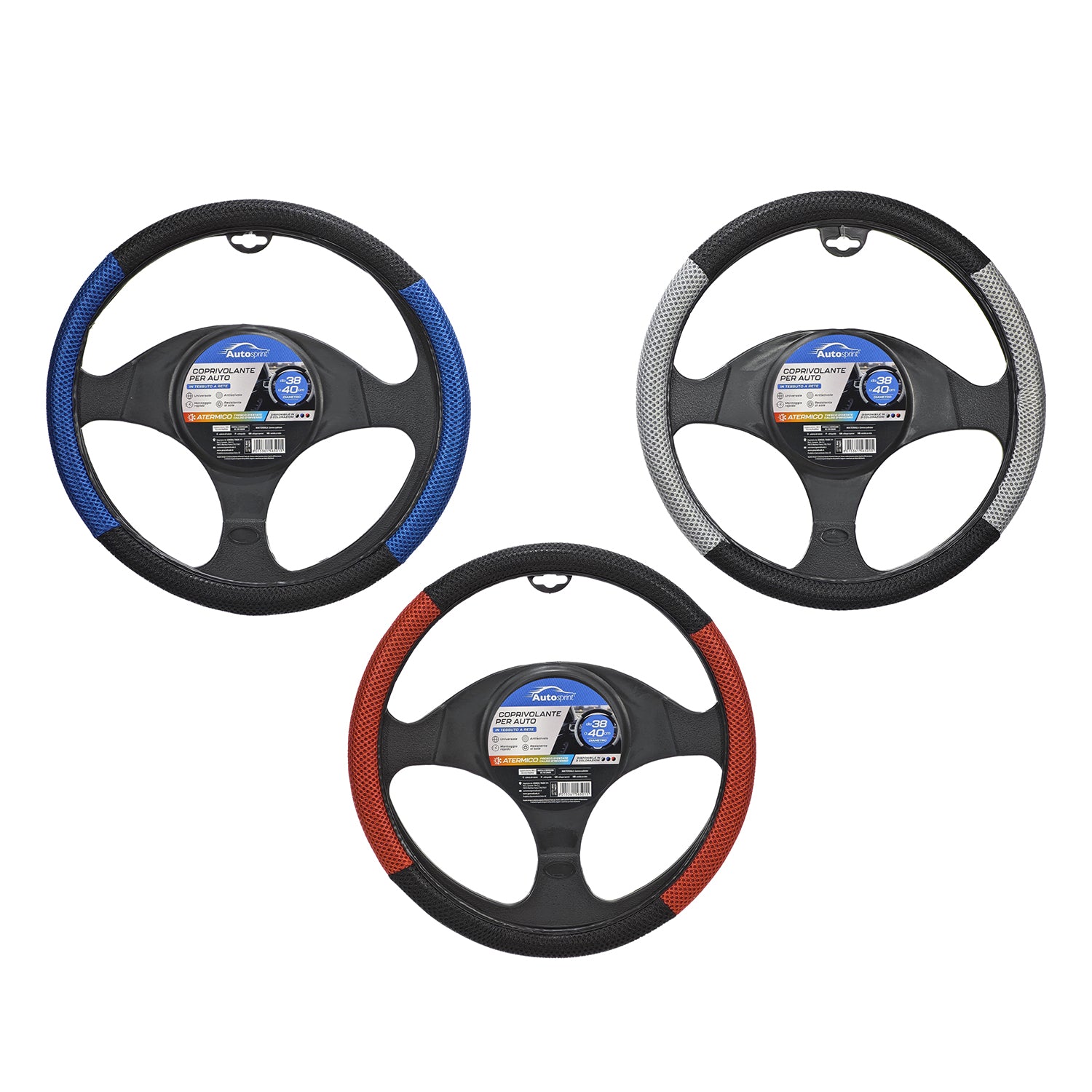 AUTO SPRINT - Coprivolante Atermico Auto Universale diametro 38-40 cm