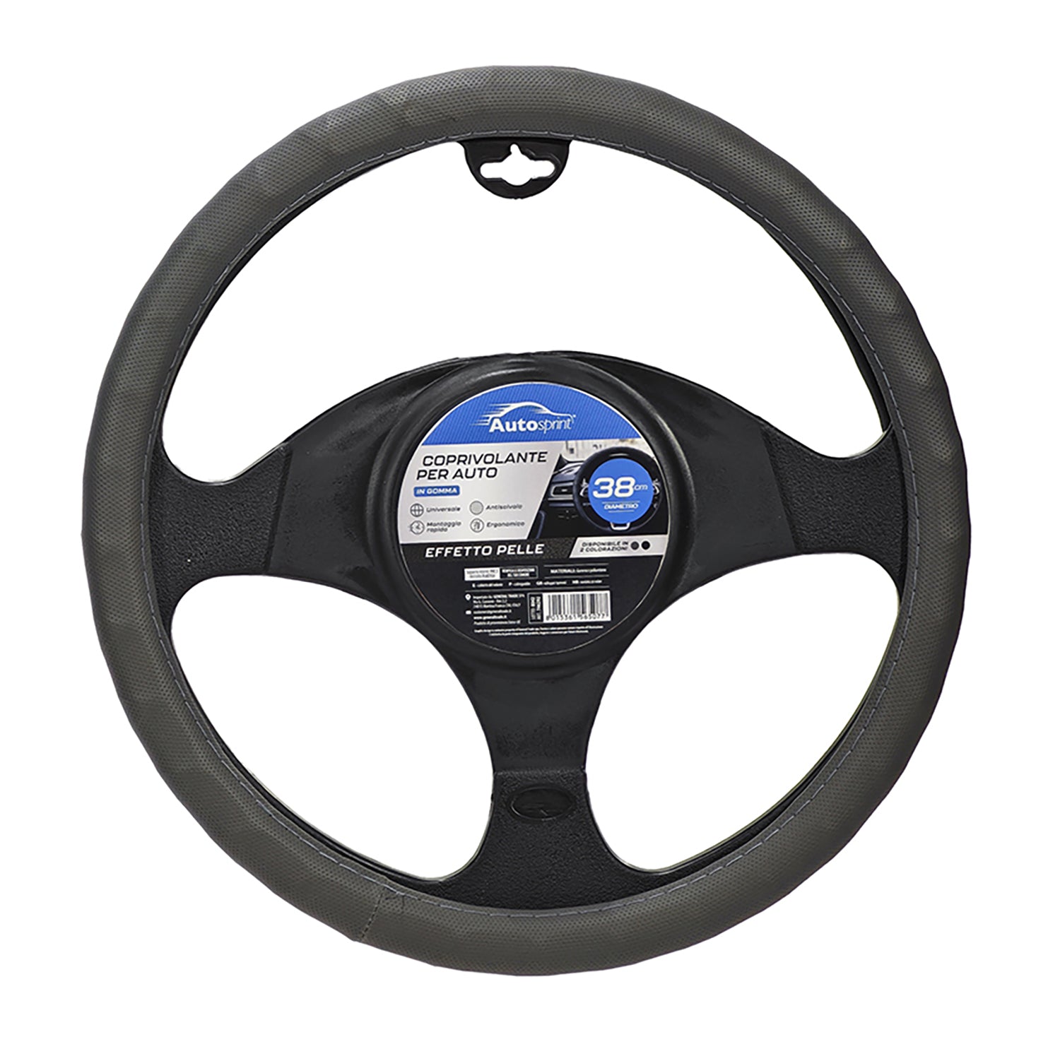 AUTO SPRINT - Coprivolante Effetto Pelle diametro 38 cm