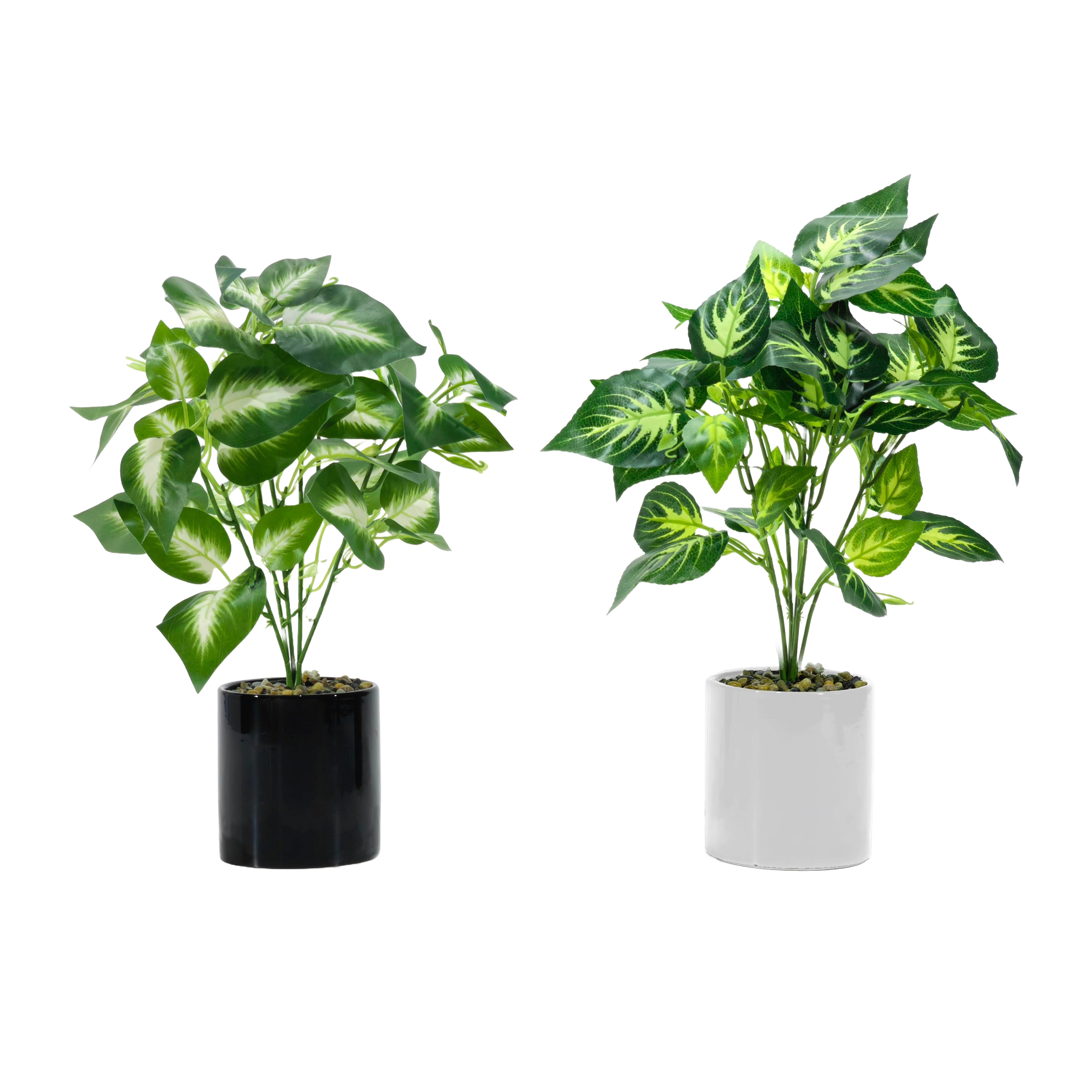 VESTIAMO CASA - Pianta artificiale in vaso - h17 cm diametro 7 cm