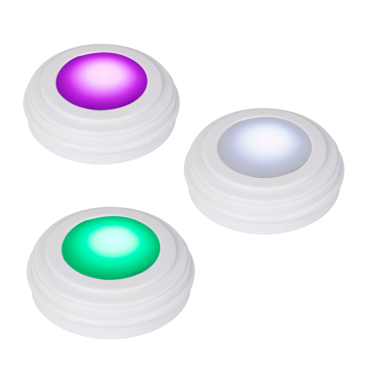 DICTROLUX - Lampade Led RGB COLOR - Set 3 pezzi