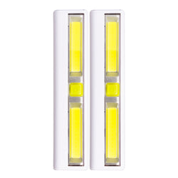 DICTROLUX - Barre Led Wireless Luce Bianco Caldo - Set 2 pezzi