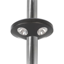 DICTROLUX - Lampada per Ombrellone 24 Led Luce Fredda