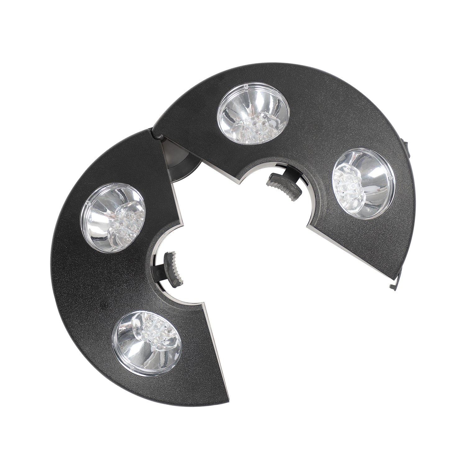 DICTROLUX - Lampada per Ombrellone 24 Led Luce Fredda