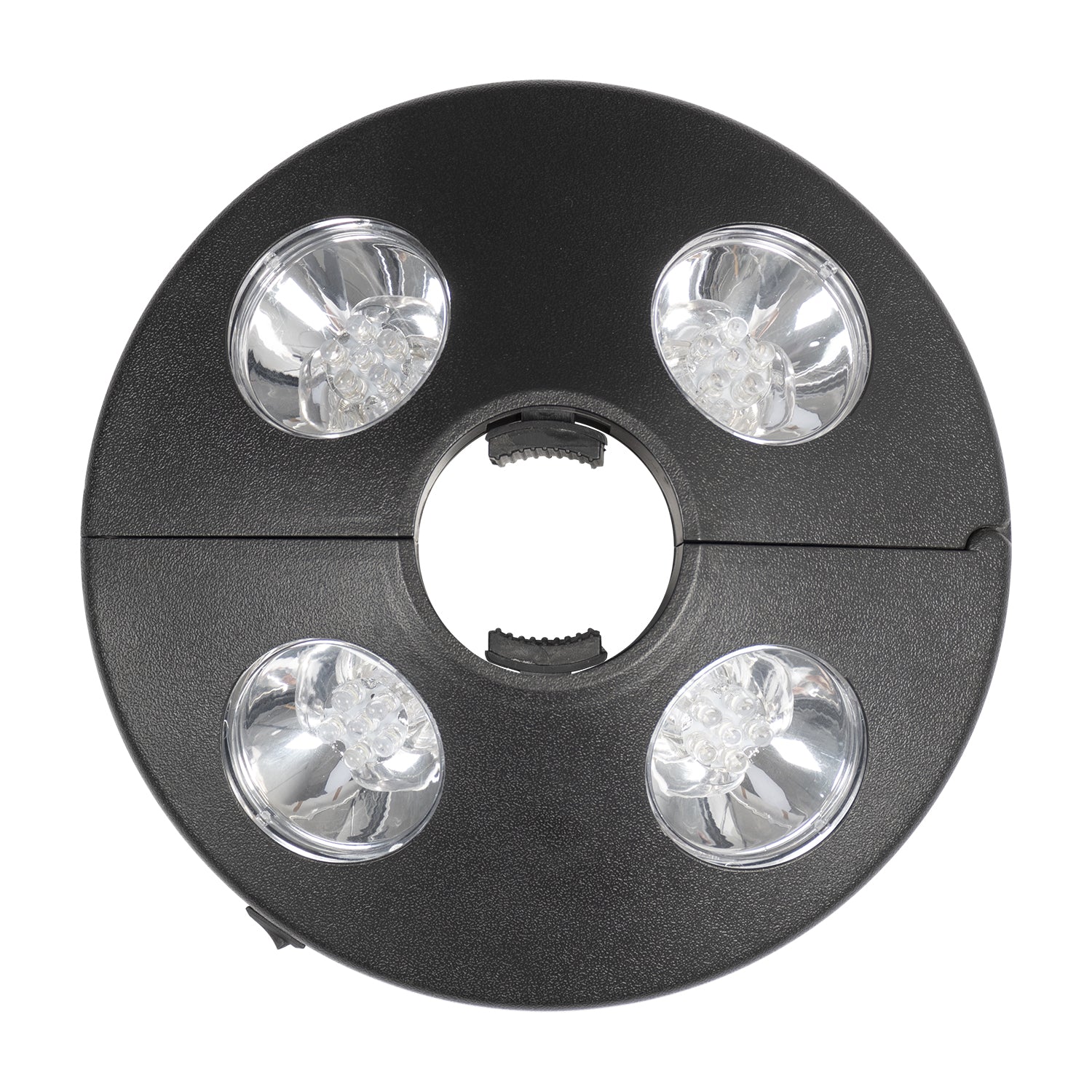 DICTROLUX - Lampada per Ombrellone 24 Led Luce Fredda