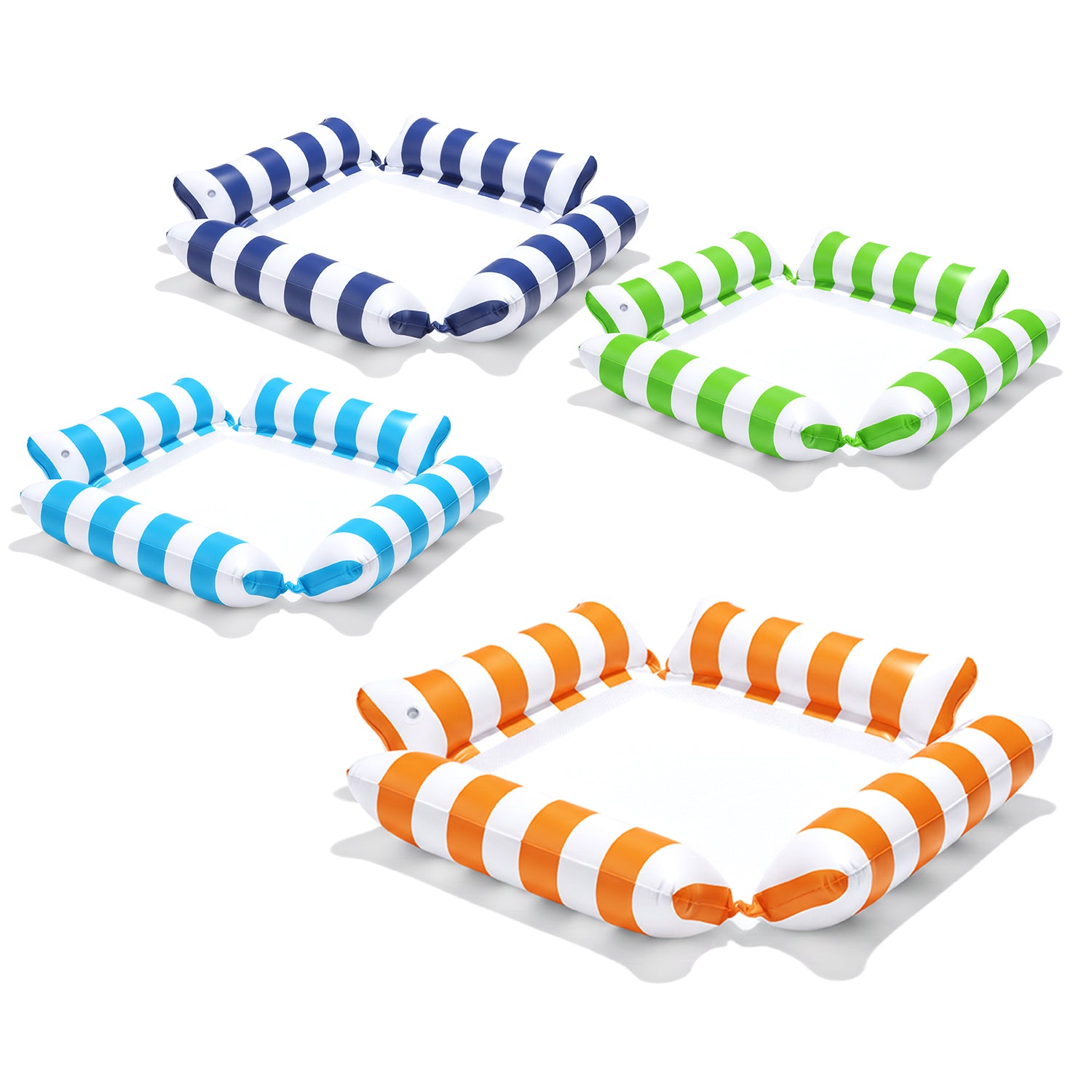 VESTIAMO CASA MARE - Amaca Gonfiabile Galleggiante 3 in 1 120x123 cm