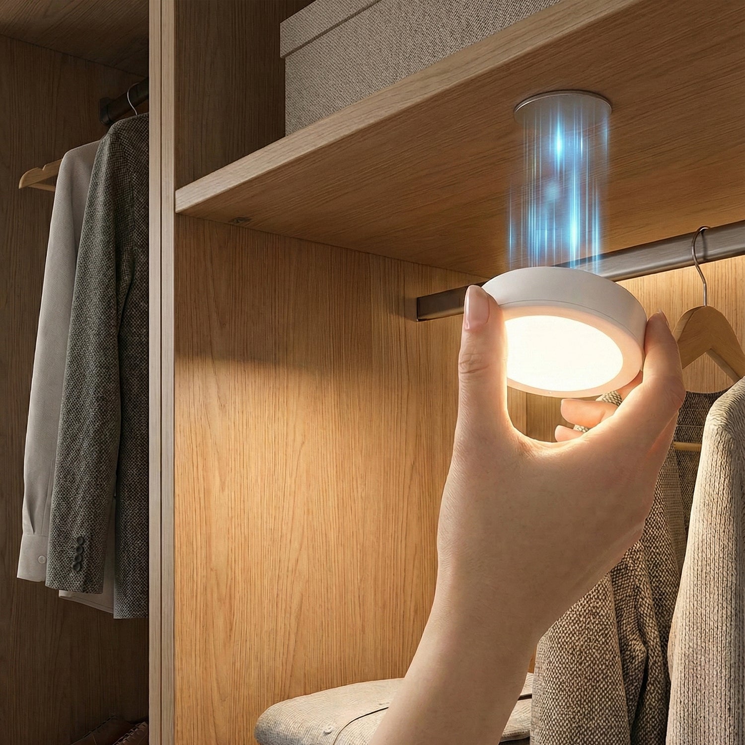DICTROLUX - Lampada LED a Batterie SmartLight diametro 9 cm