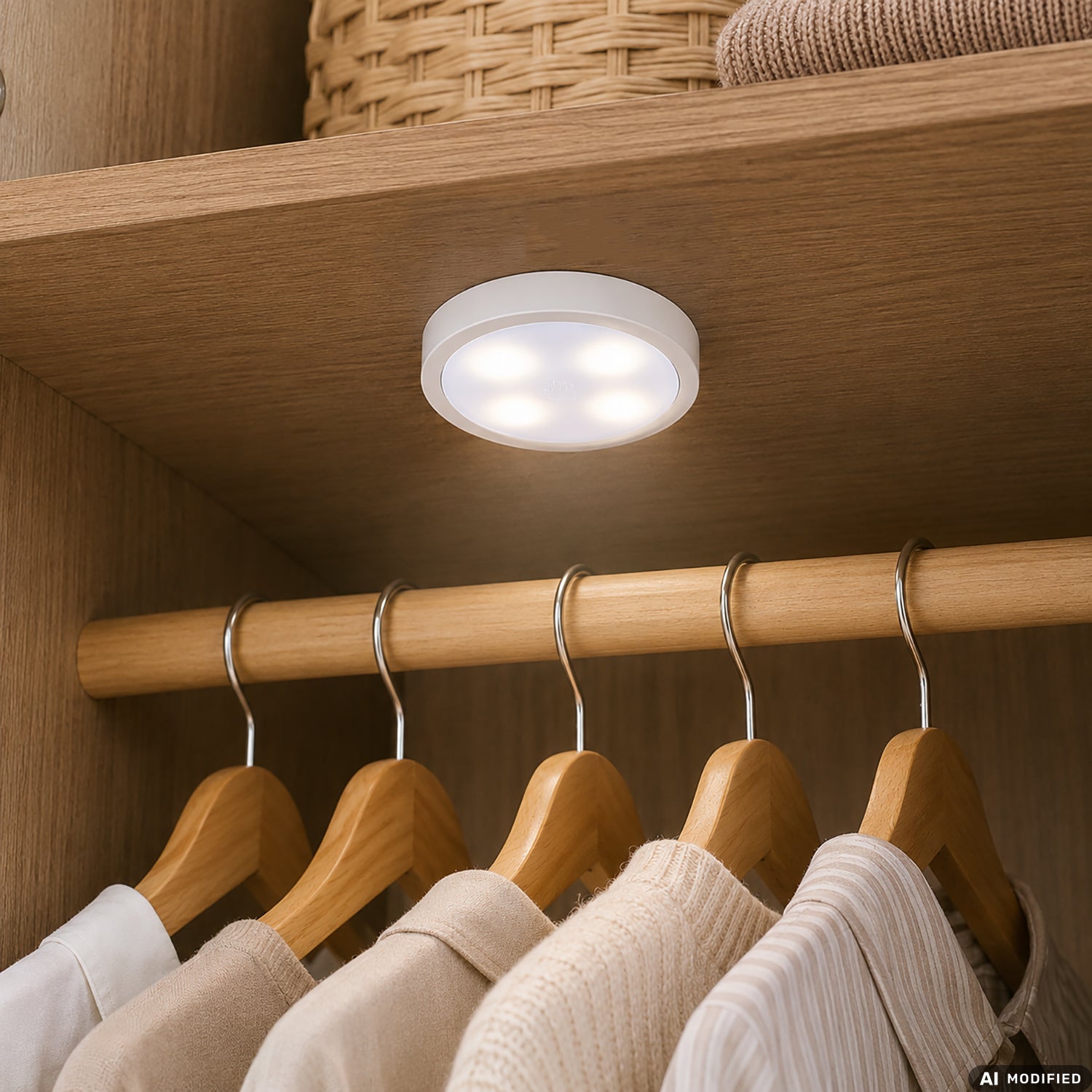 DICTROLUX - Set 3 Lampade LED a Batterie con Telecomando SmartLight
