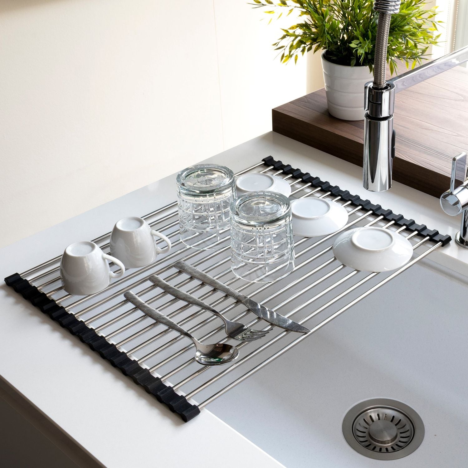 GUSTO CASA - Scolapiatti per lavello 43x30 cm