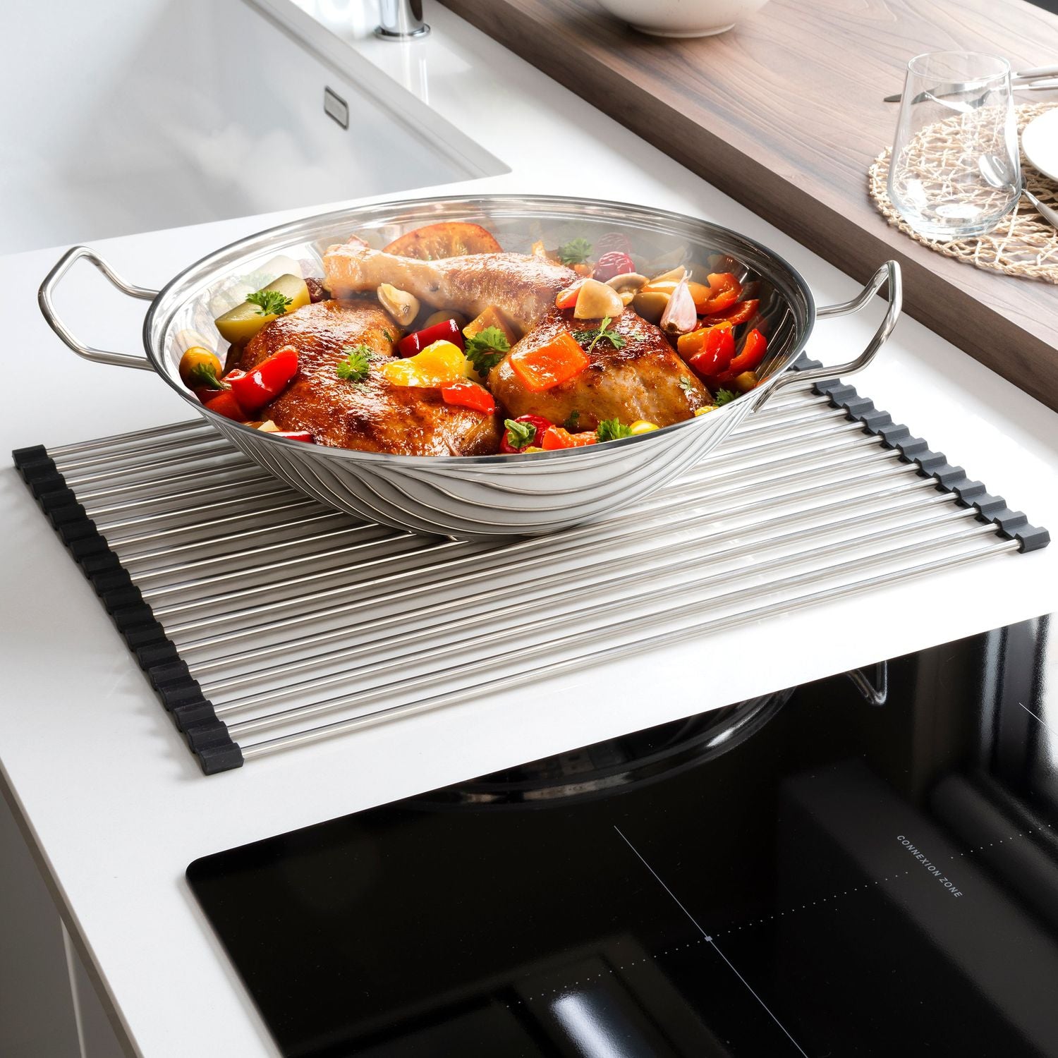 GUSTO CASA - Scolapiatti per lavello 43x30 cm