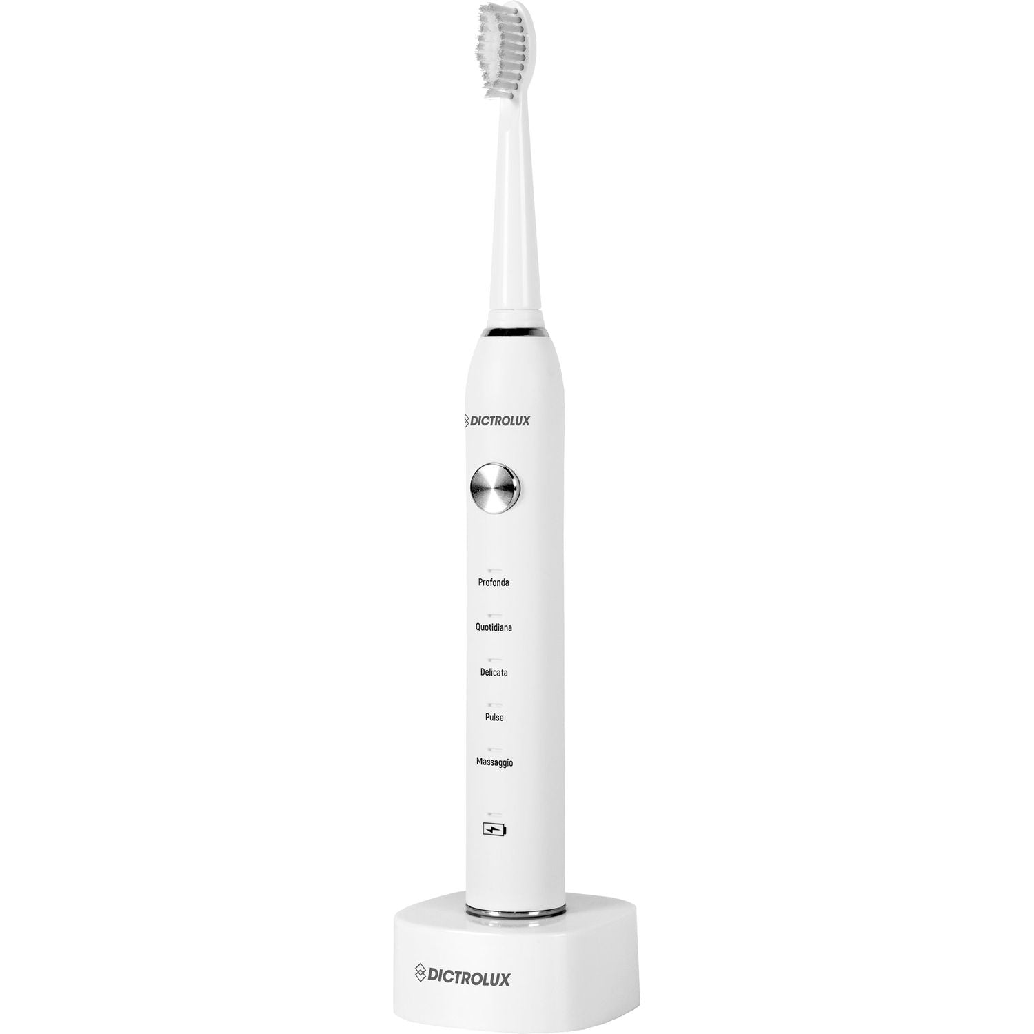 DICTROLUX - Spazzolino Elettrico Ricaricabile White Action