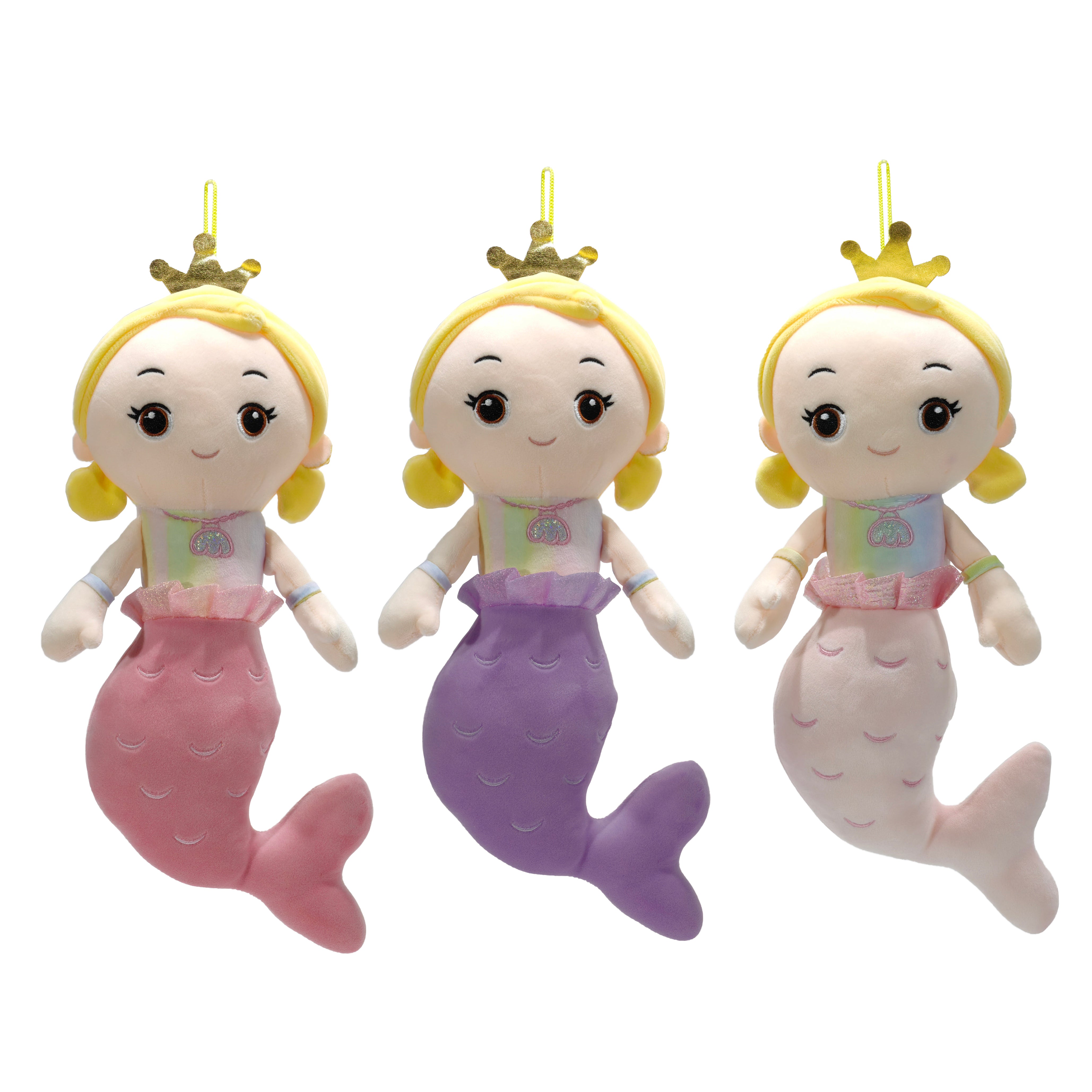 TU GIOCHI - Bambola di Pezza Sirenetta 40 cm