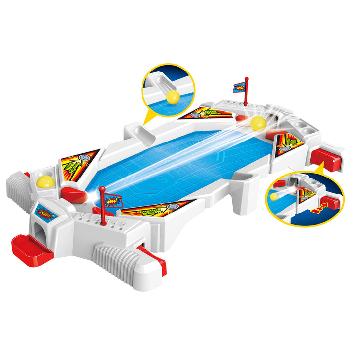 TU GIOCHI - Shooting Ball Gioco da Tavolo per Bambini con Palline e Flipper