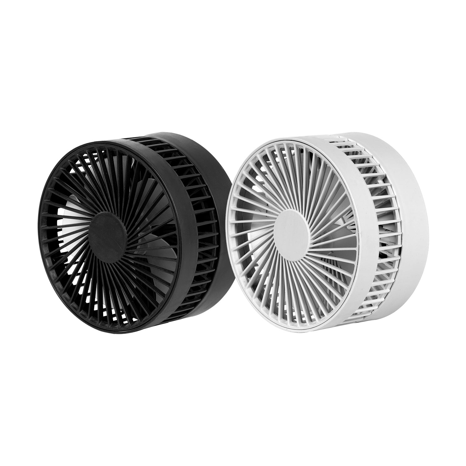 DICTROLUX - Ventilatore da scrivania Pieghevole e Ricaricabile 5 Watt - h21x10,6x6,5 cm