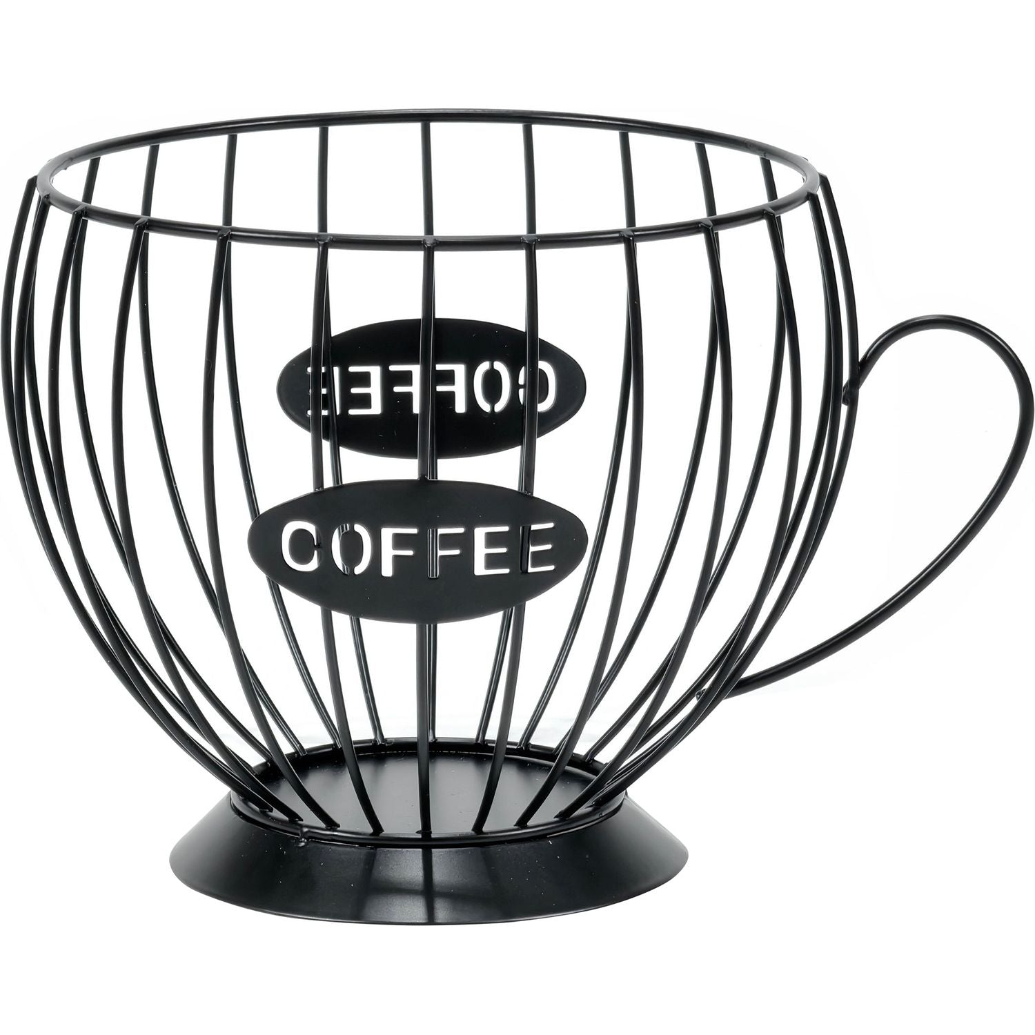 VESTIAMO CASA - Portacapsule a forma di Tazza - h14 cm diametro 15,5 cm