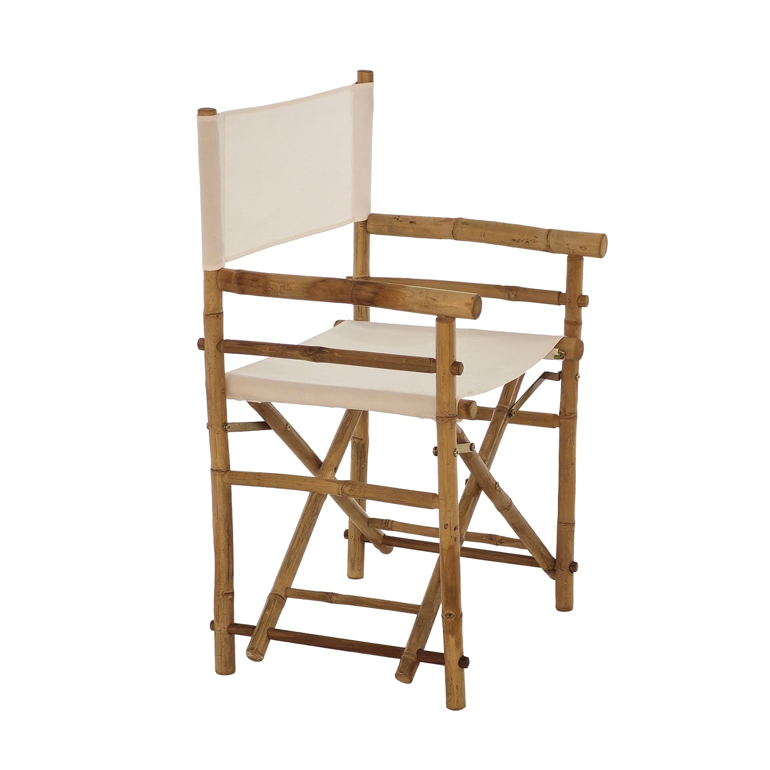 VESTIAMO CASA GIARDINO - Set Tavolo da Giardino 4 Sedie Richiudibili in Bamboo