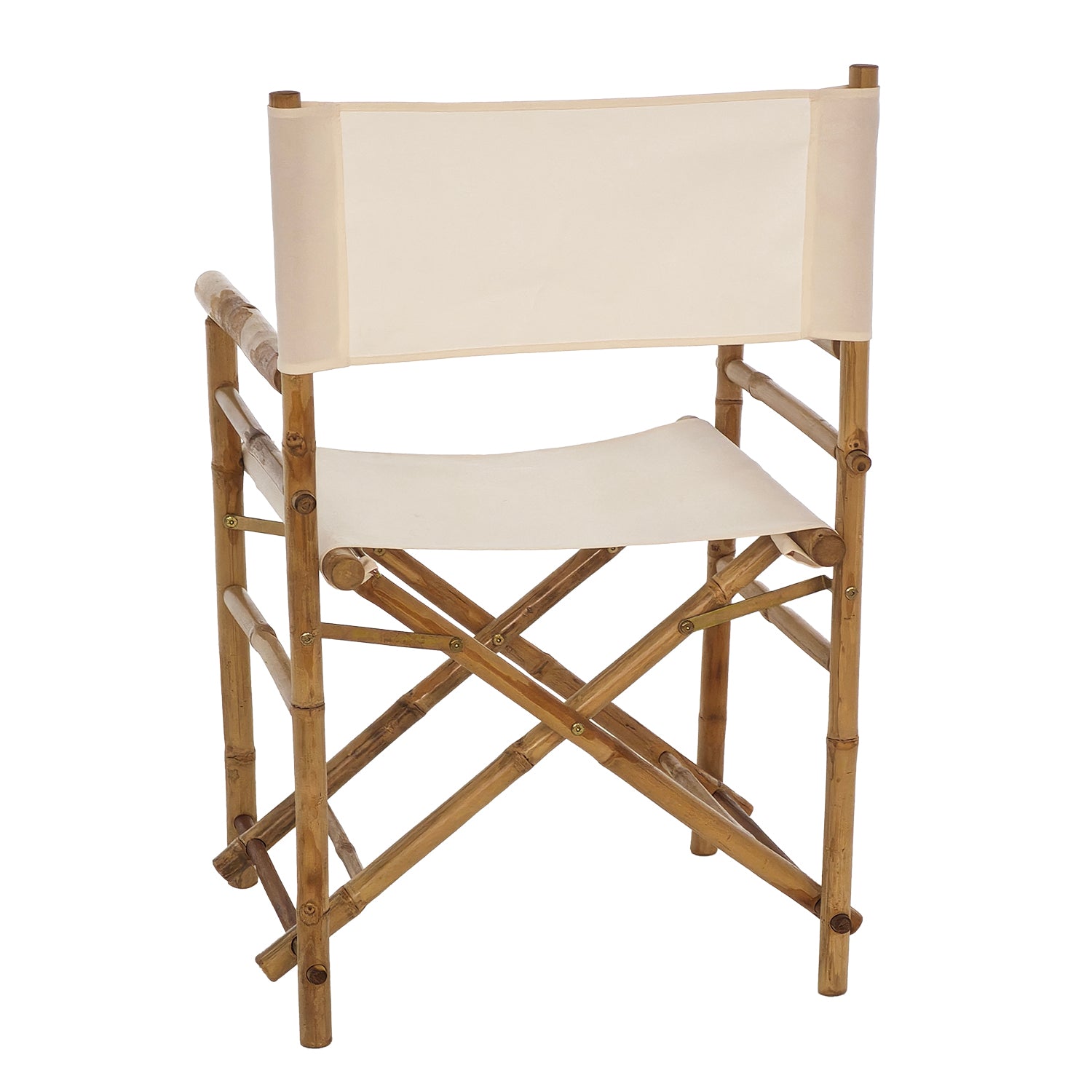 VESTIAMO CASA GIARDINO - Set Tavolo da Giardino 4 Sedie Richiudibili in Bamboo