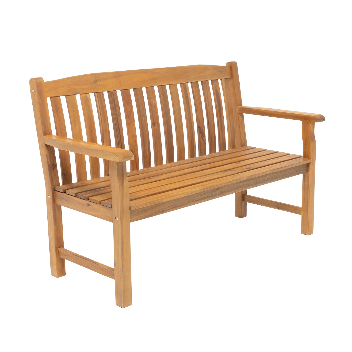 VESTIAMO CASA GIARDINO - Panchina da Giardino in Legno di Acacia - h90x140x63,5 cm