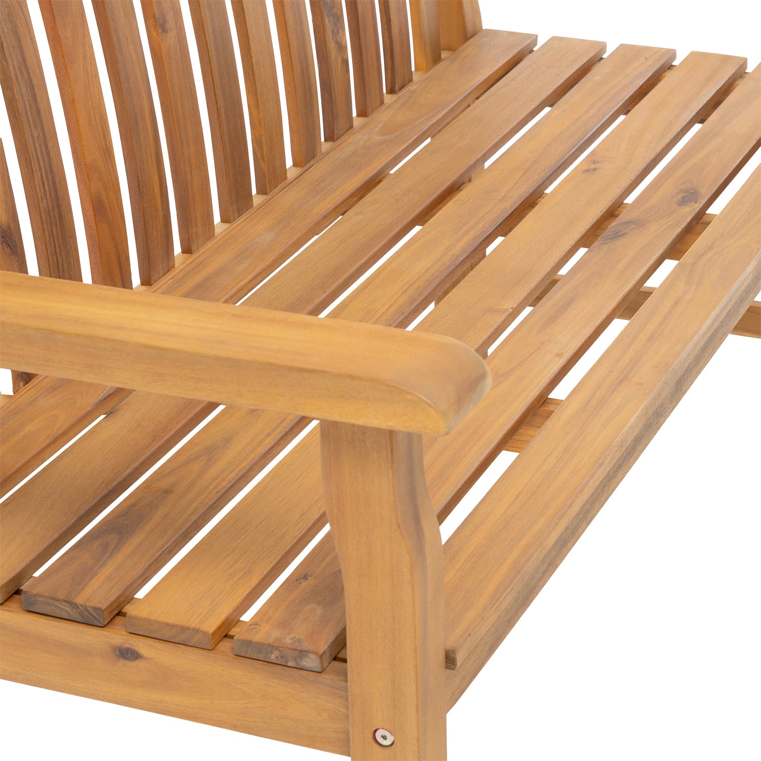 VESTIAMO CASA GIARDINO - Panchina da Giardino in Legno di Acacia - h90x140x63,5 cm