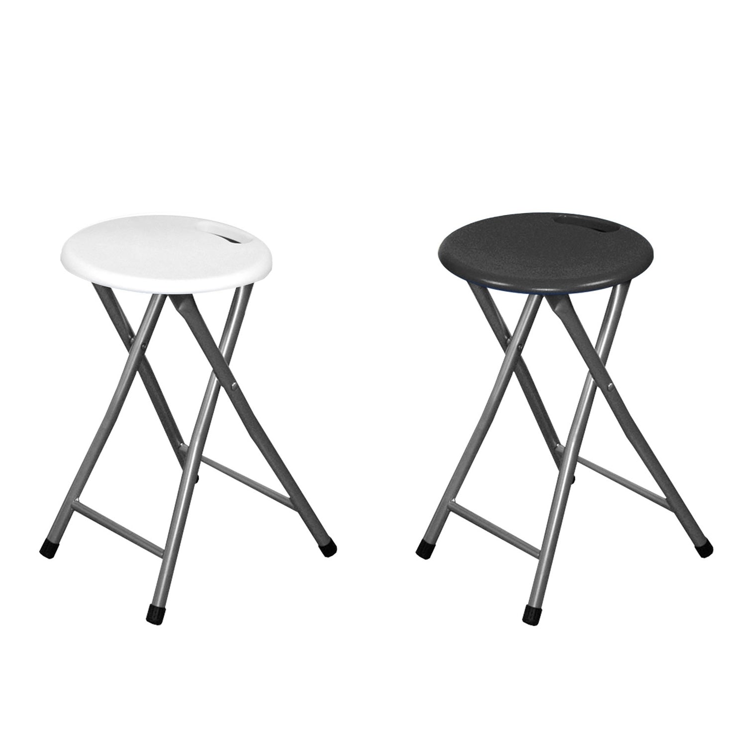 VESTIAMO CASA - Sgabello pieghevole - h45 cm diametro 30 cm