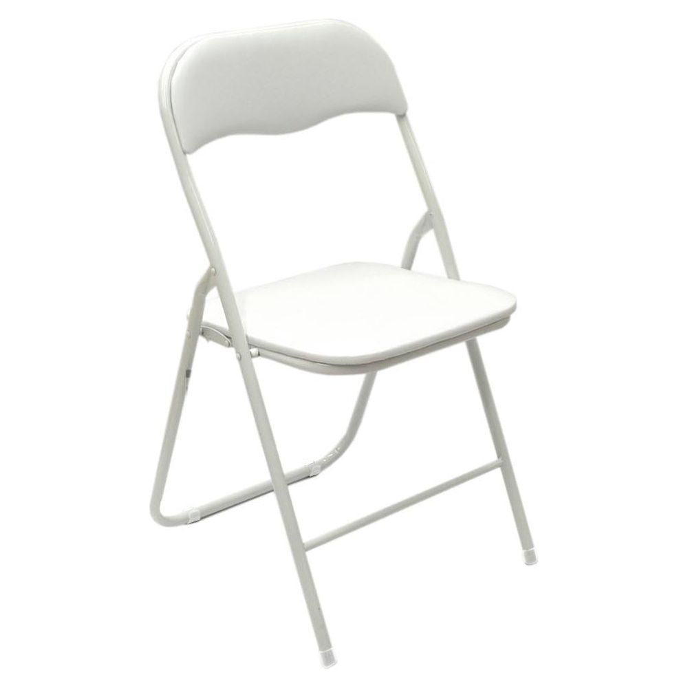 VESTIAMO CASA - Sedia pieghevole bianca - h78x43x44 cm