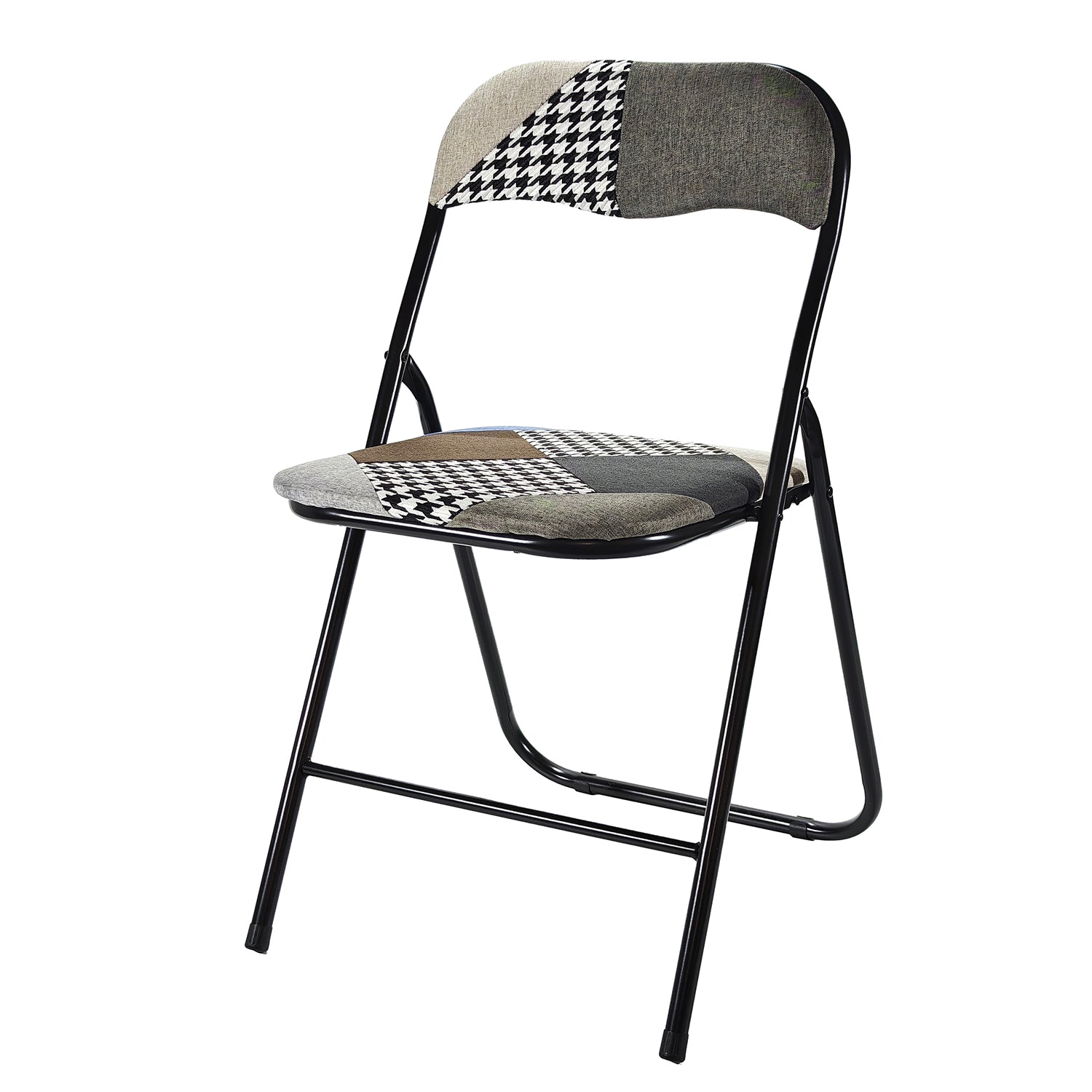 VESTIAMO CASA - Sedia Pieghevole Patchwork - h78x44x43 cm