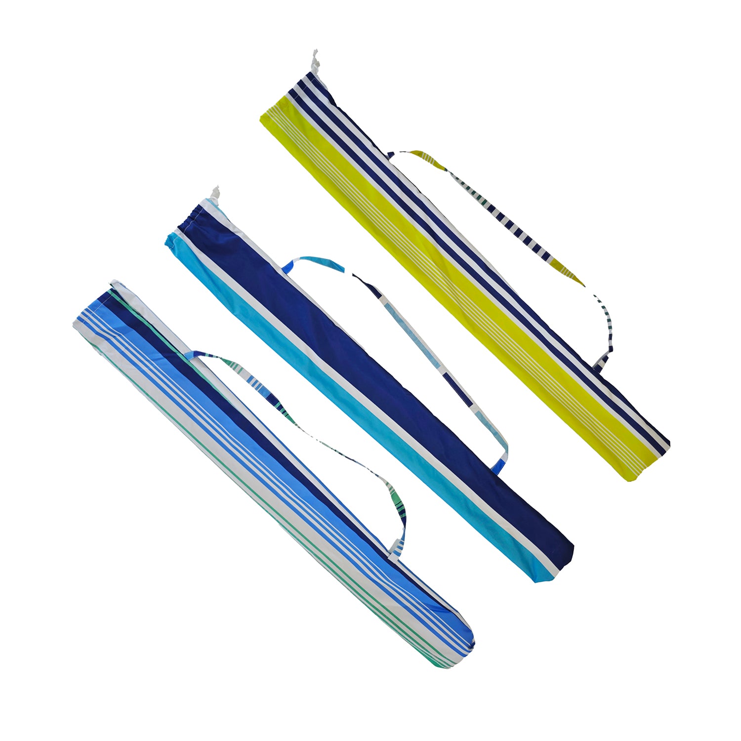 VESTIAMO CASA MARE - Ombrellone Mare con Snodo e Trivella Inclusa h204 cm diametro 200 cm