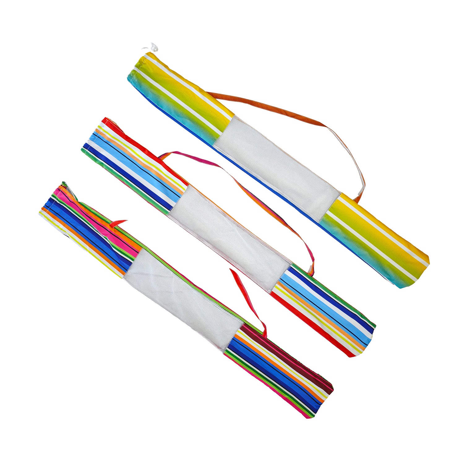 VESTIAMO CASA MARE - Ombrellone Mare con Snodo e Fodera abbinata h217 cm diametro 220 cm