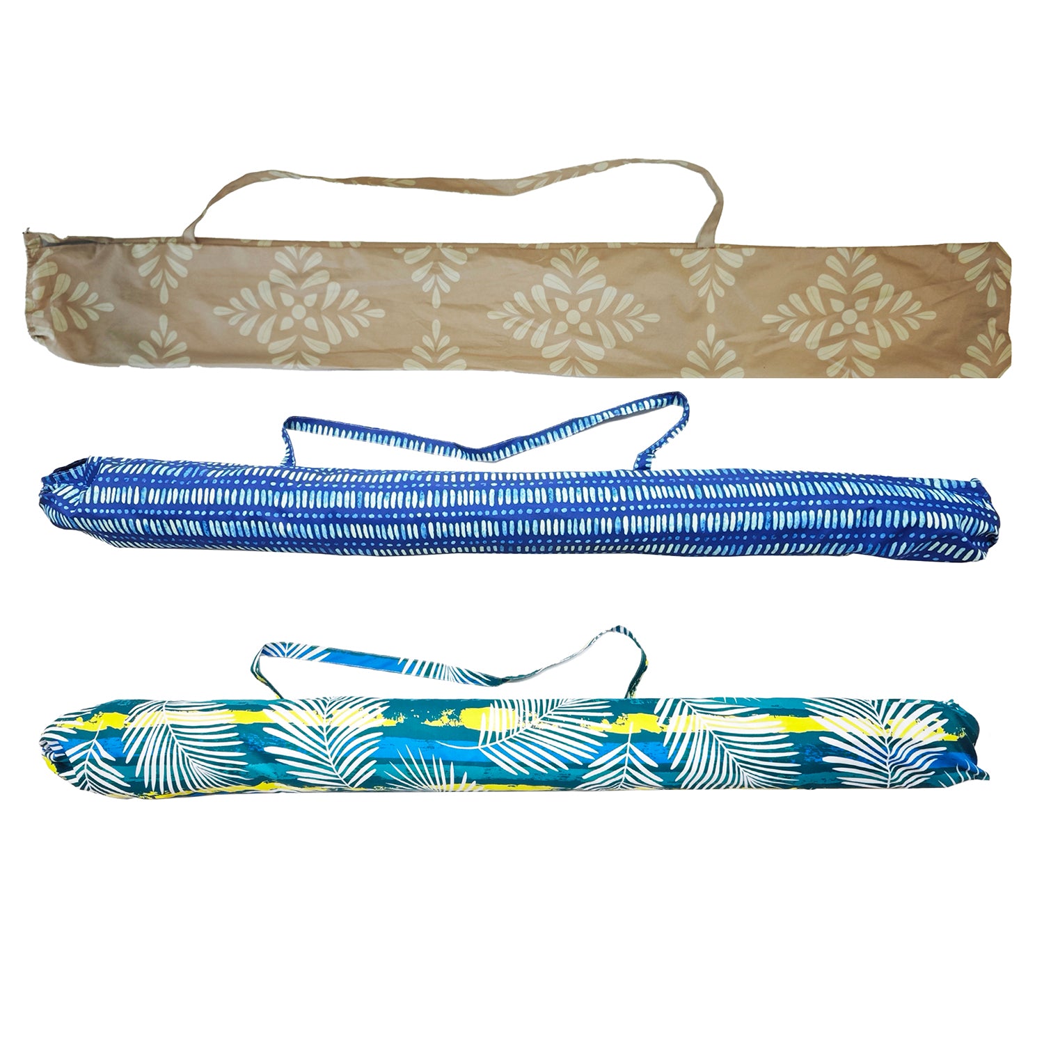 VESTIAMO CASA MARE - Ombrellone Mare in acciaio con presa d'aria e fodero diametro 200 cm