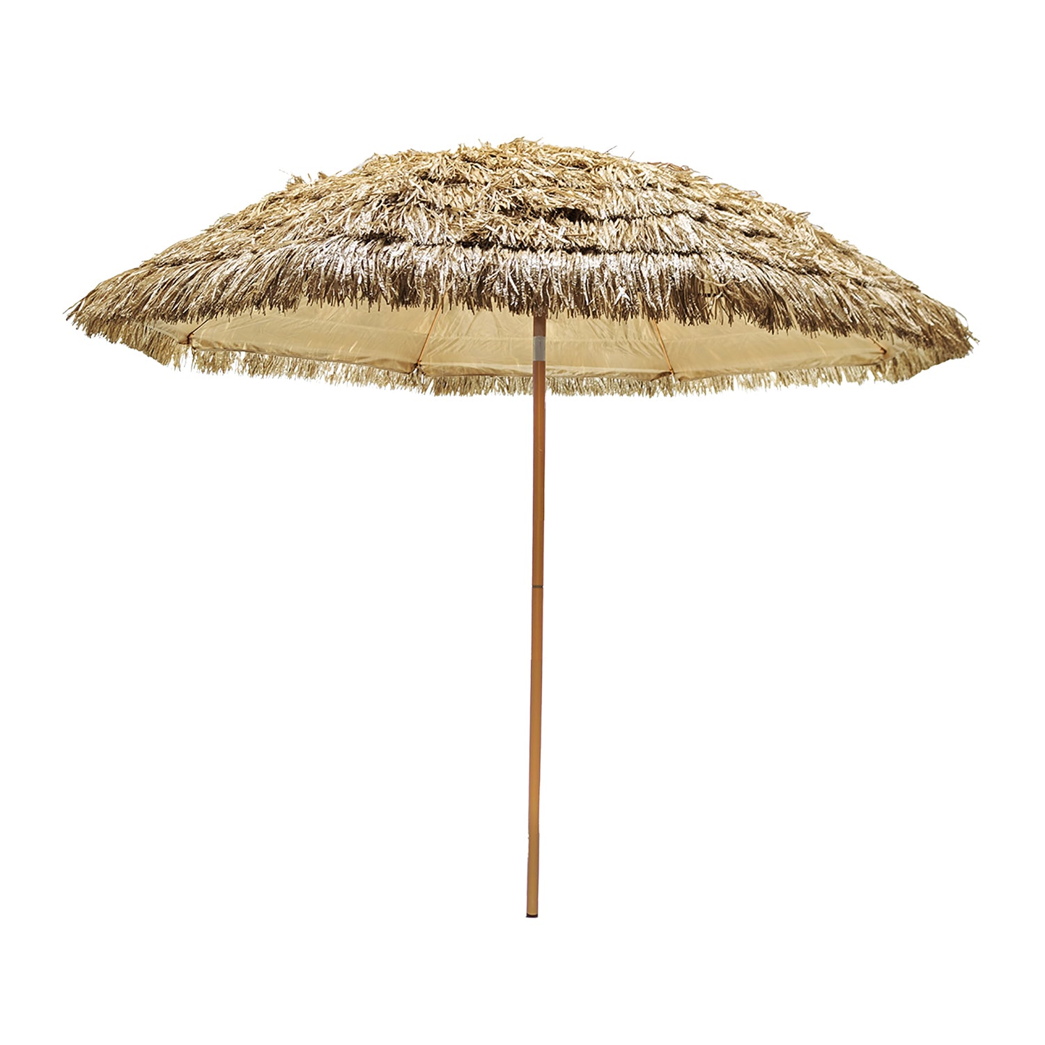 VESTIAMO CASA MARE - Ombrellone Effetto Paglia con snodo diametro 240 cm