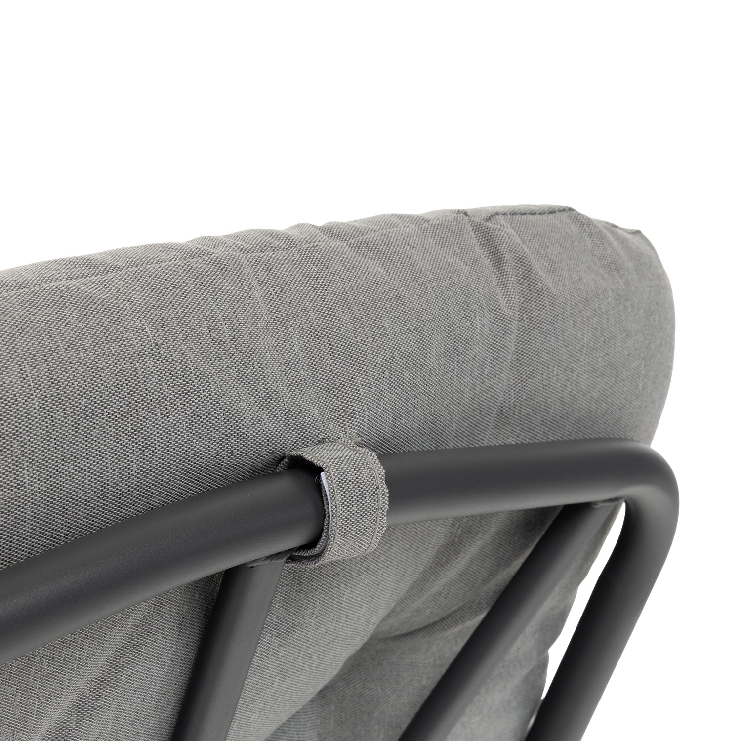 VESTIAMO CASA GIARDINO - Set Tavolo da Giardino 6 Sedie con Ombrellone Grigio