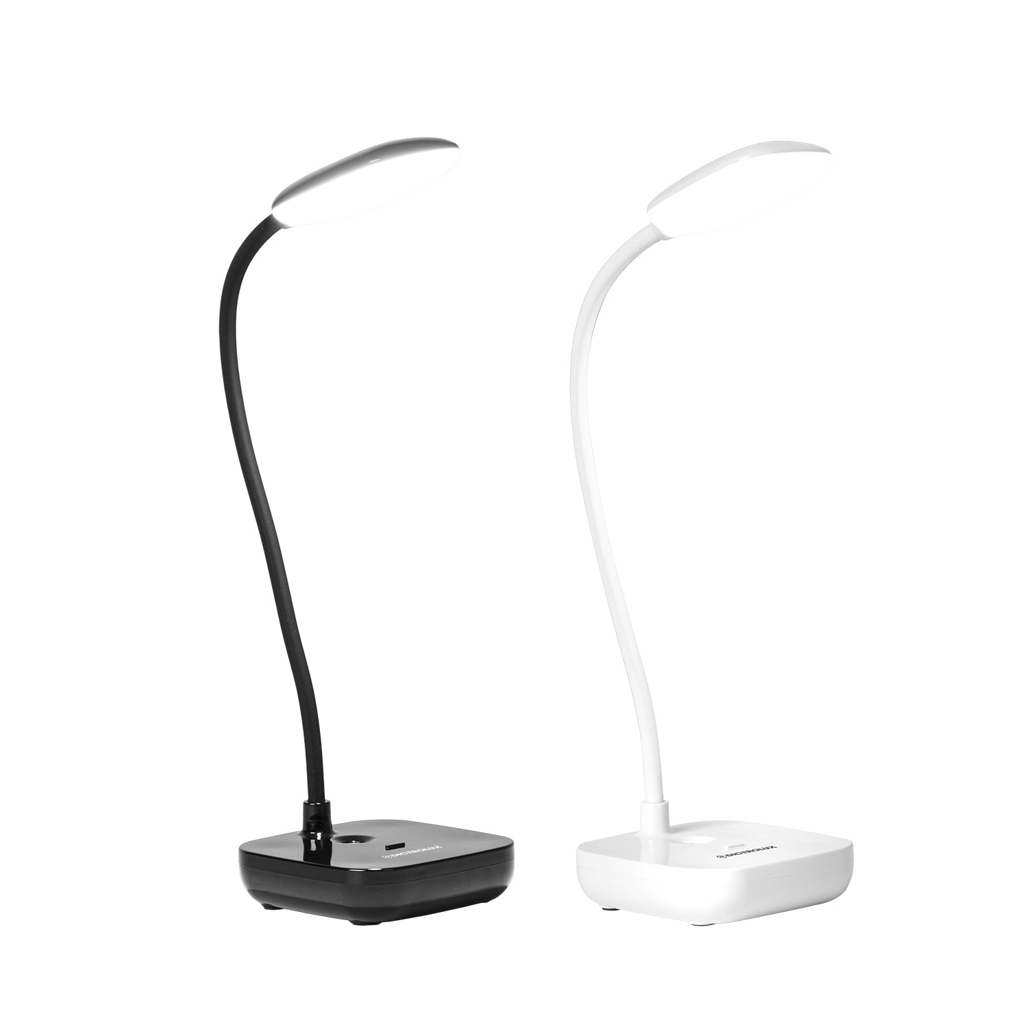 DICTROLUX - Lampada da Scrivania LED con Stand Smartphone e Ricarica USB