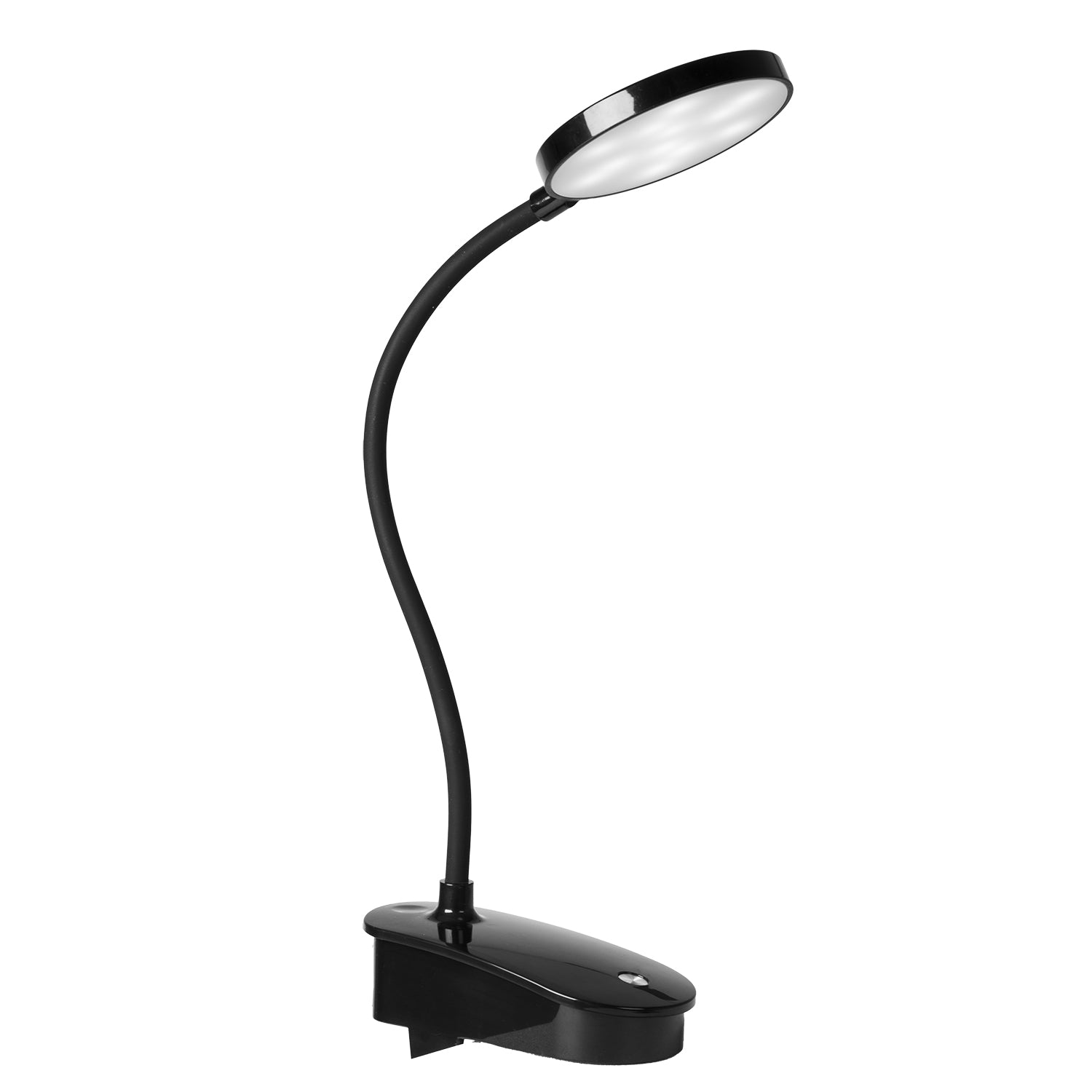 DICTROLUX - Lampada da Scrivania LED Ricaricabile con Clip USB
