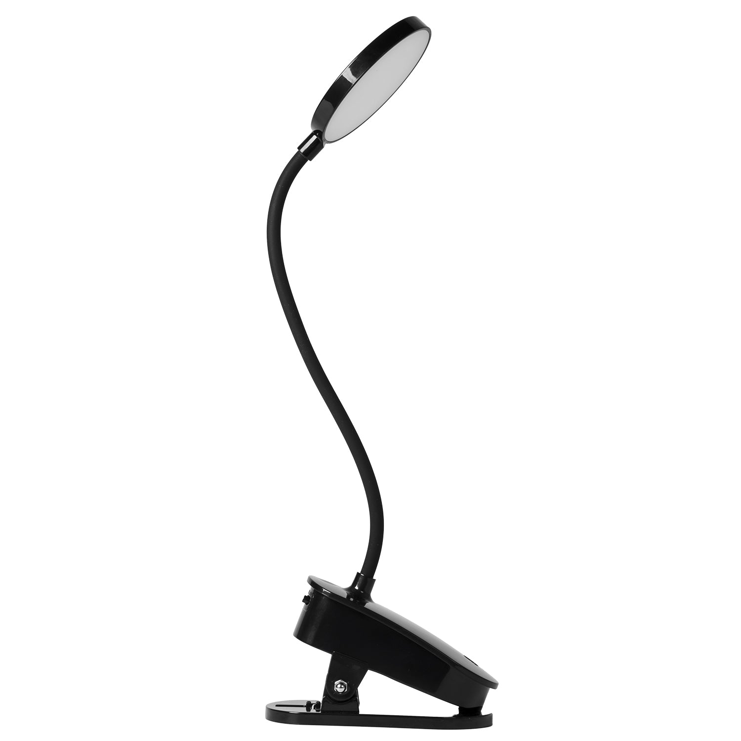 DICTROLUX - Lampada da Scrivania LED Ricaricabile con Clip USB