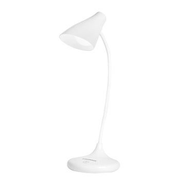 SKYLEO Lampada da Scrivania LED Con Base e Clip - 3 Modalità di Luce x 10 Livelli di Luminosità - Per la Cura Degli Occhi - Bianco SKYLEO Lampada da Scrivania LED Con Base e Clip - 3 Modalità di Luce x 10 Livelli di Luminosità - Per la Cura Degli Occhi - Bianco