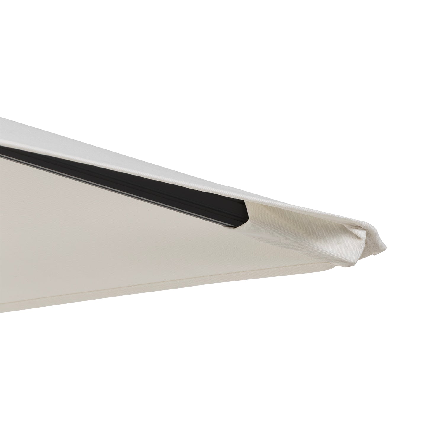 VESTIAMO CASA GIARDINO - Ombrellone da giardino Doppio con Palo Centrale in Alluminio e Telo Ecru 6x3 metri