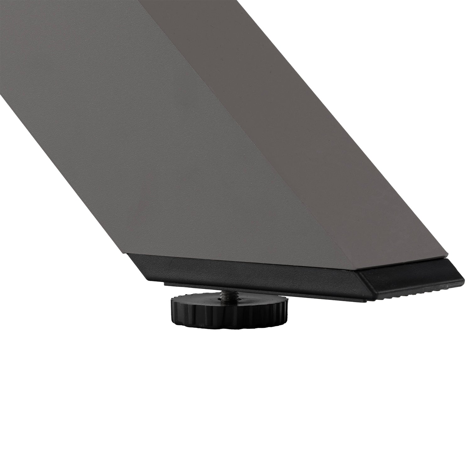 VESTIAMO CASA GIARDINO - Set da giardino 9 pezzi Tavolo Estensibile con 8 Sedie struttura in alluminio Antracite e Polywood