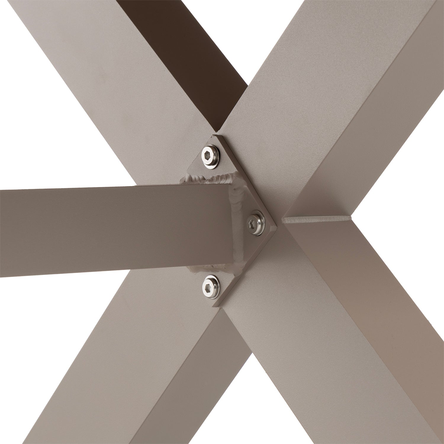 VESTIAMO CASA GIARDINO - Set da giardino 9 pezzi Tavolo Estensibile con 8 Sedie struttura in alluminio Tortora e Polywood