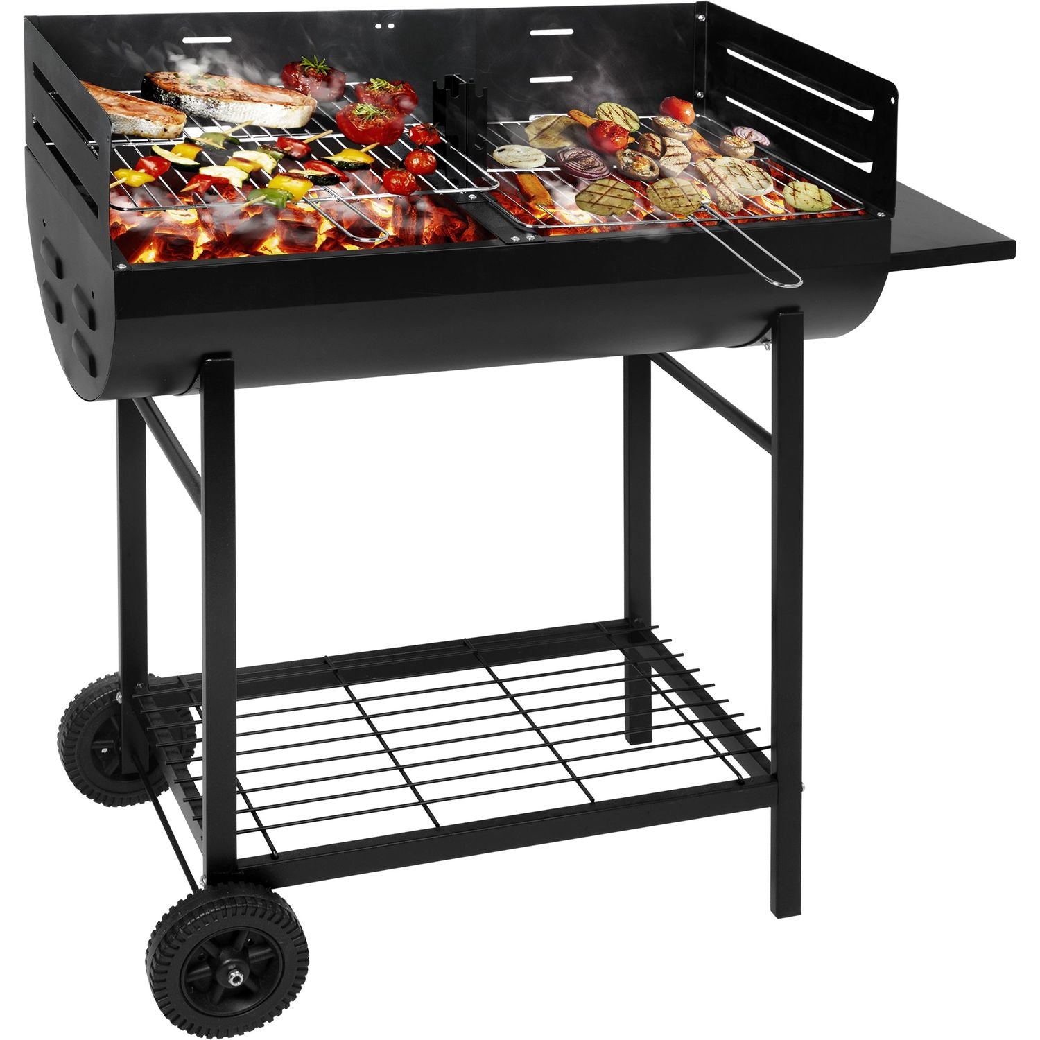 Set Da Cucina 6 Pezzi: 2 Guanti Forno + 2 Presine + Borsa - Cotone Termico 250°C - Antiscivolo - Regalo Natale
