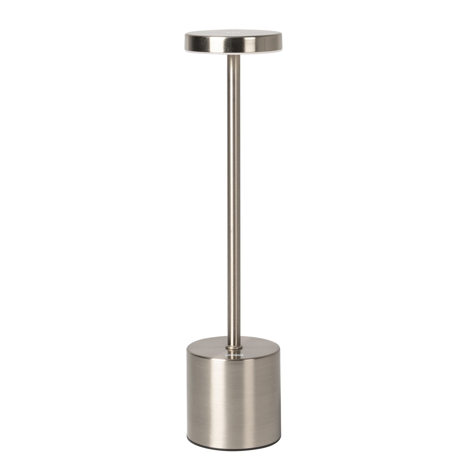 DICTROLUX - Lampada da tavolo a Led Touch Dimmerabile Ricaricabile Sotylia Grey - h35 cm diametro 8 cm