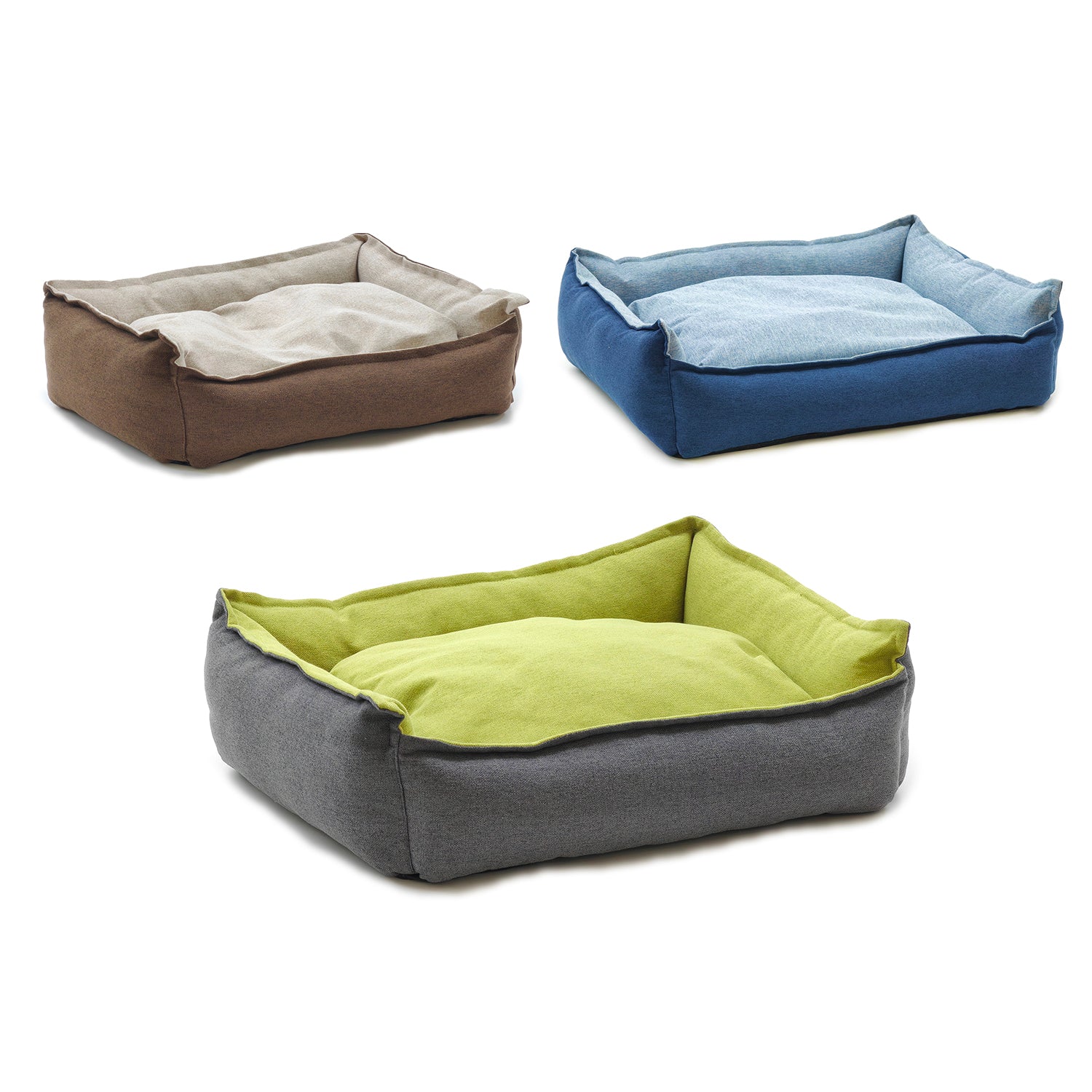 PET SITTER - Cuscino Rettangolare per animali domestici - h17x55x40 cm