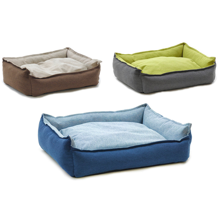 PET SITTER - Cuscino Rettangolare per animali domestici - h17x65x48 cm