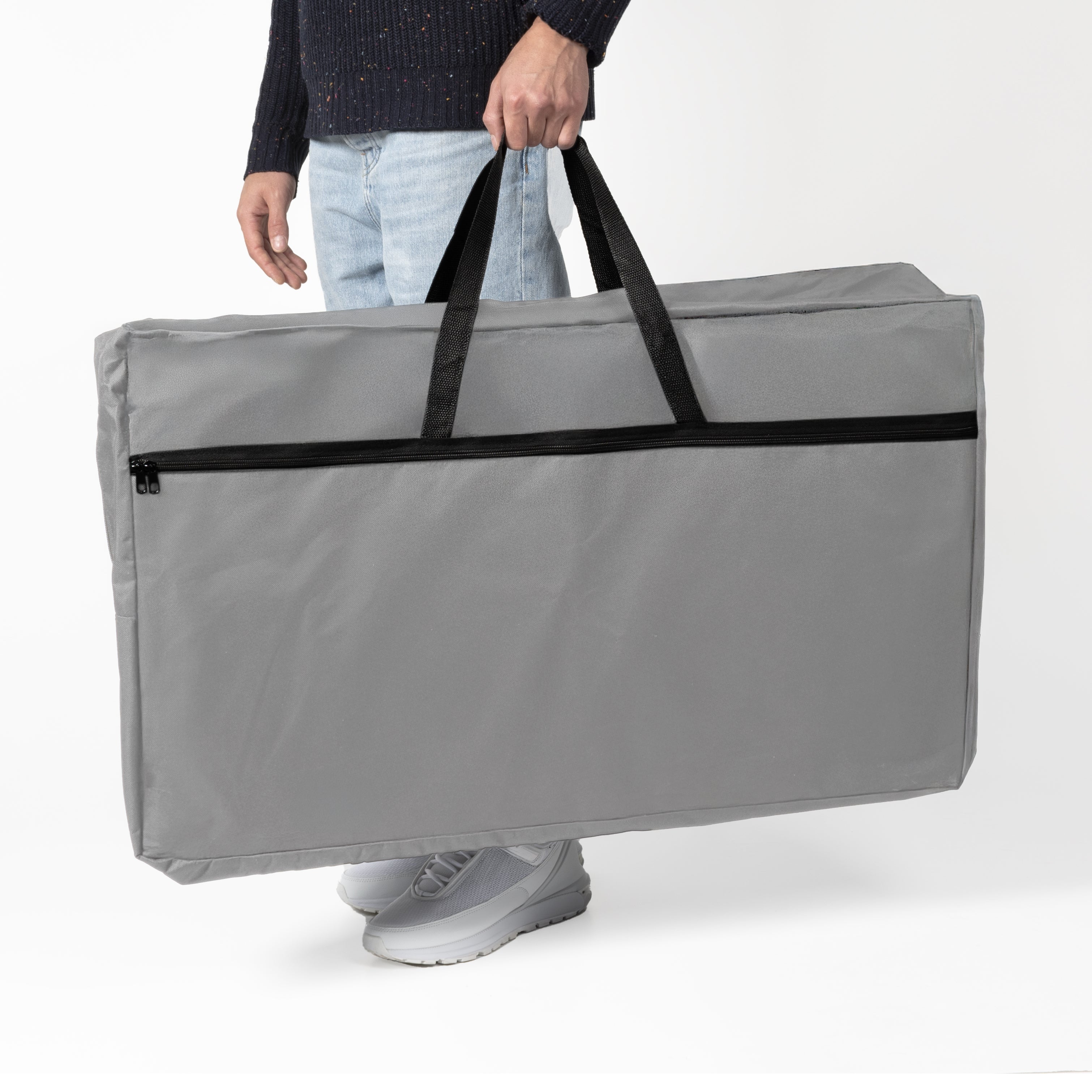 VESTIAMO CASA GIARDINO - Mobiletto Multiuso Pieghevole da Campeggio con 6 Ripiani e Borsa Trasporto - h110x147x48 cm