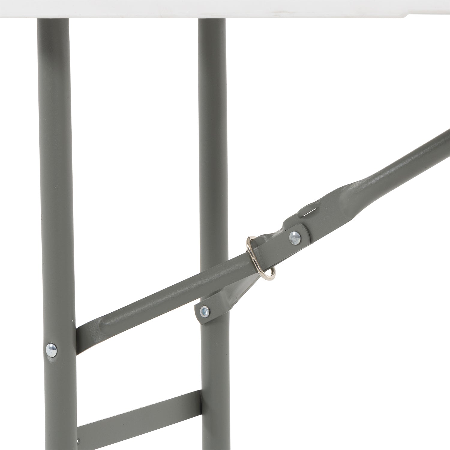 VESTIAMO CASA GIARDINO - Panchina da giardino Richiudibile Bianca - h43x180x30 cm