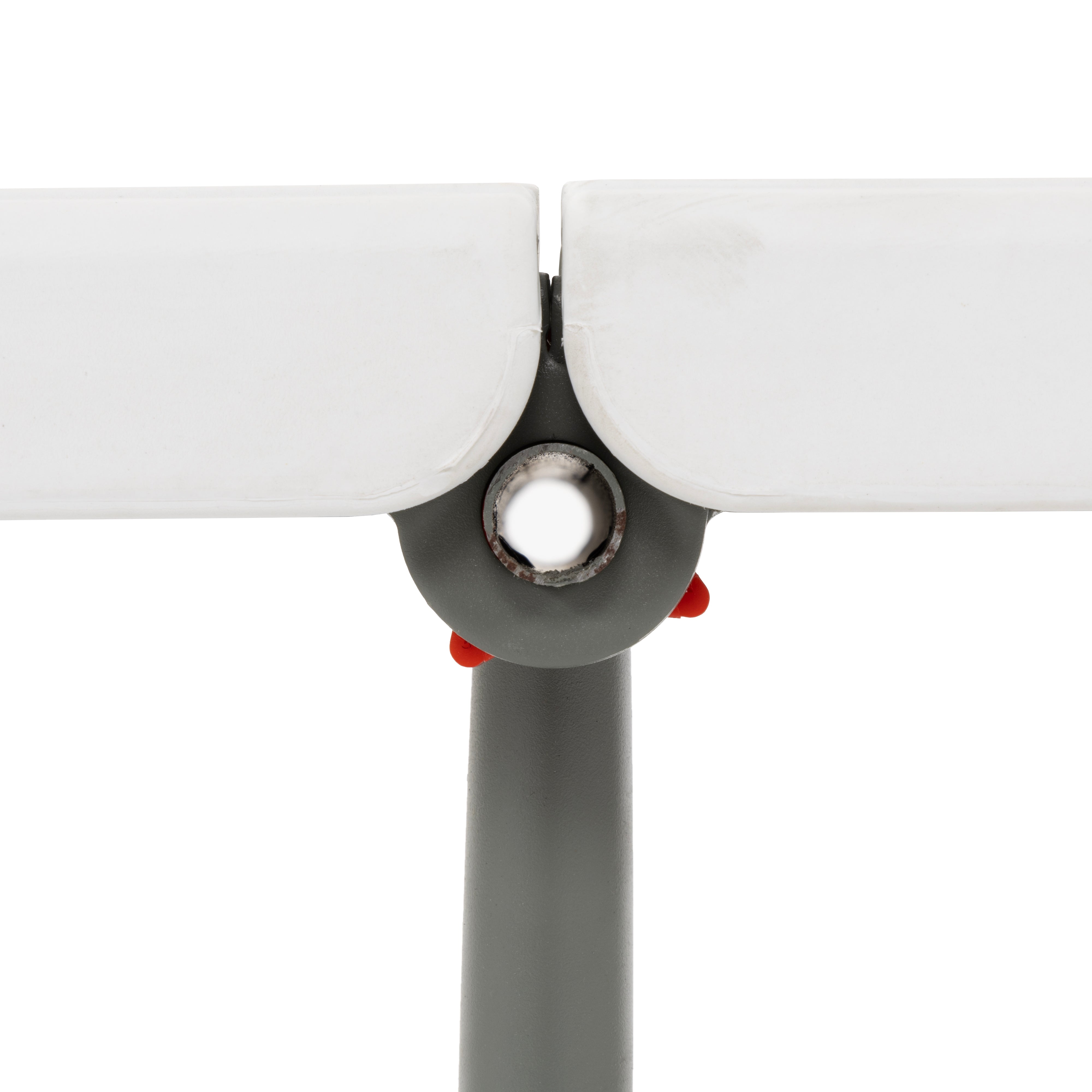 VESTIAMO CASA GIARDINO - Panchina da giardino Richiudibile Bianca - h43x180x30 cm