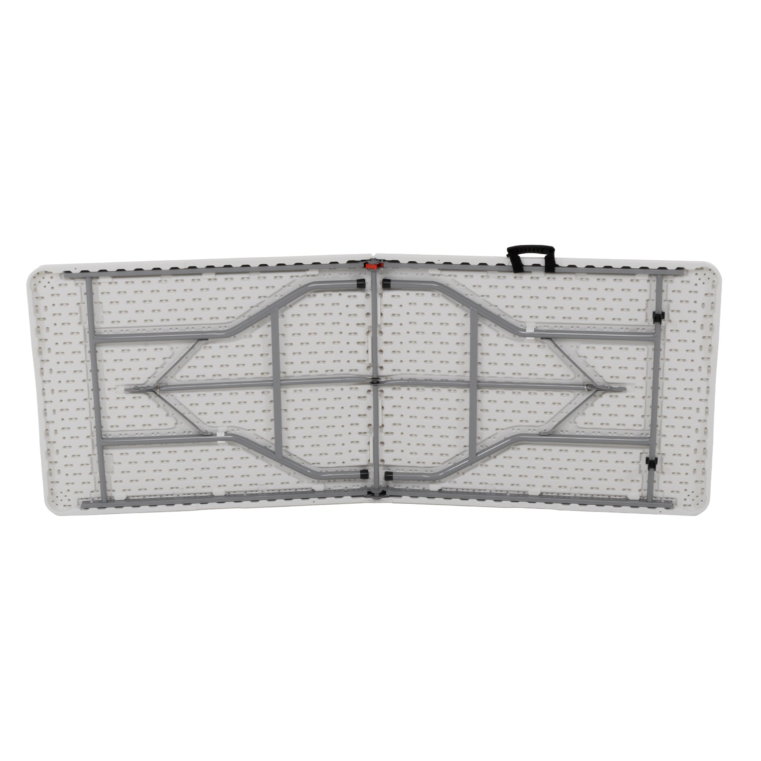 VESTIAMO CASA GIARDINO - Tavolo da giardino Richiudibile Bianco - h74x180x70 cm