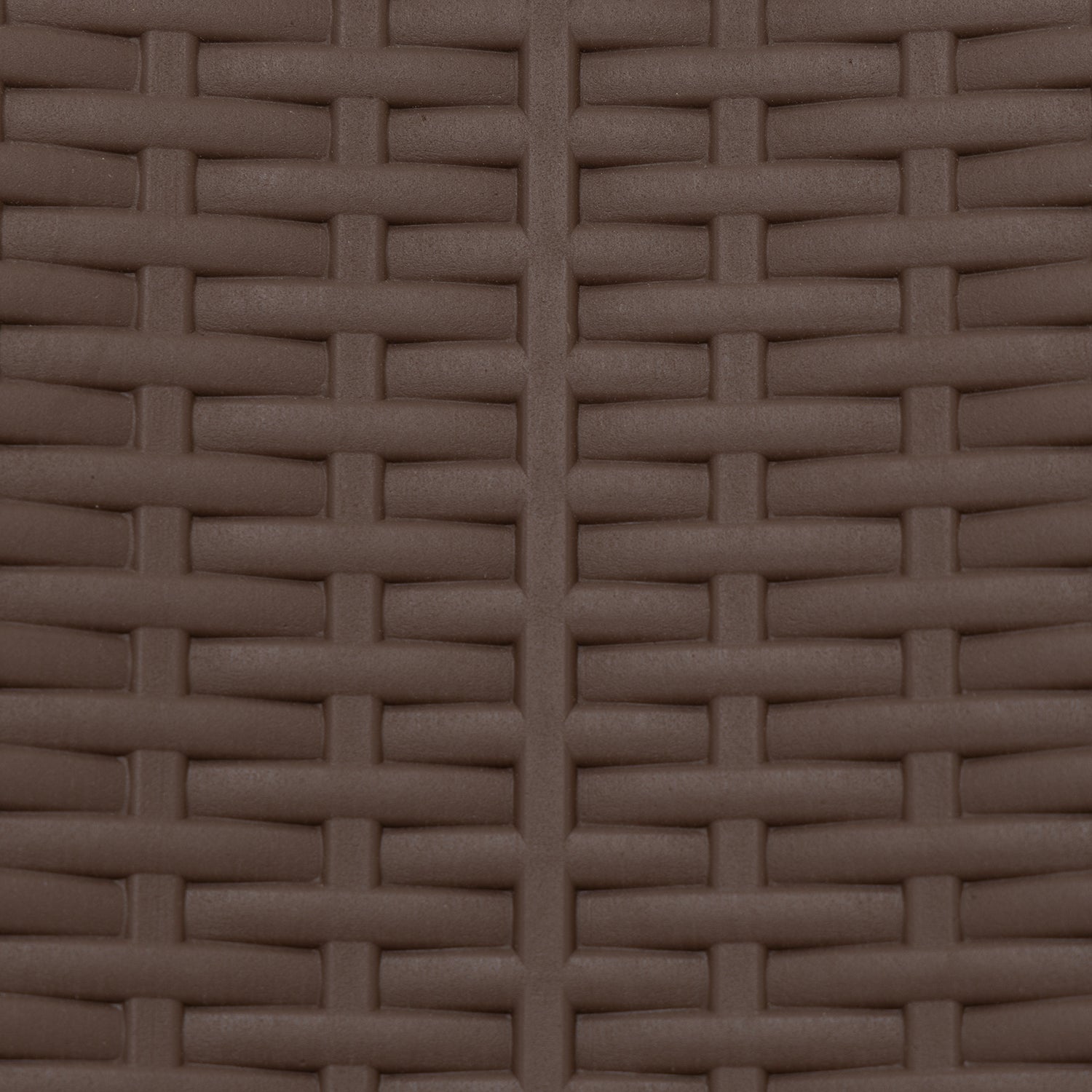 VESTIAMO CASA GIARDINO - Sedia da giardino Richiudibile Effetto Rattan Marrone - h83x46x53 cm