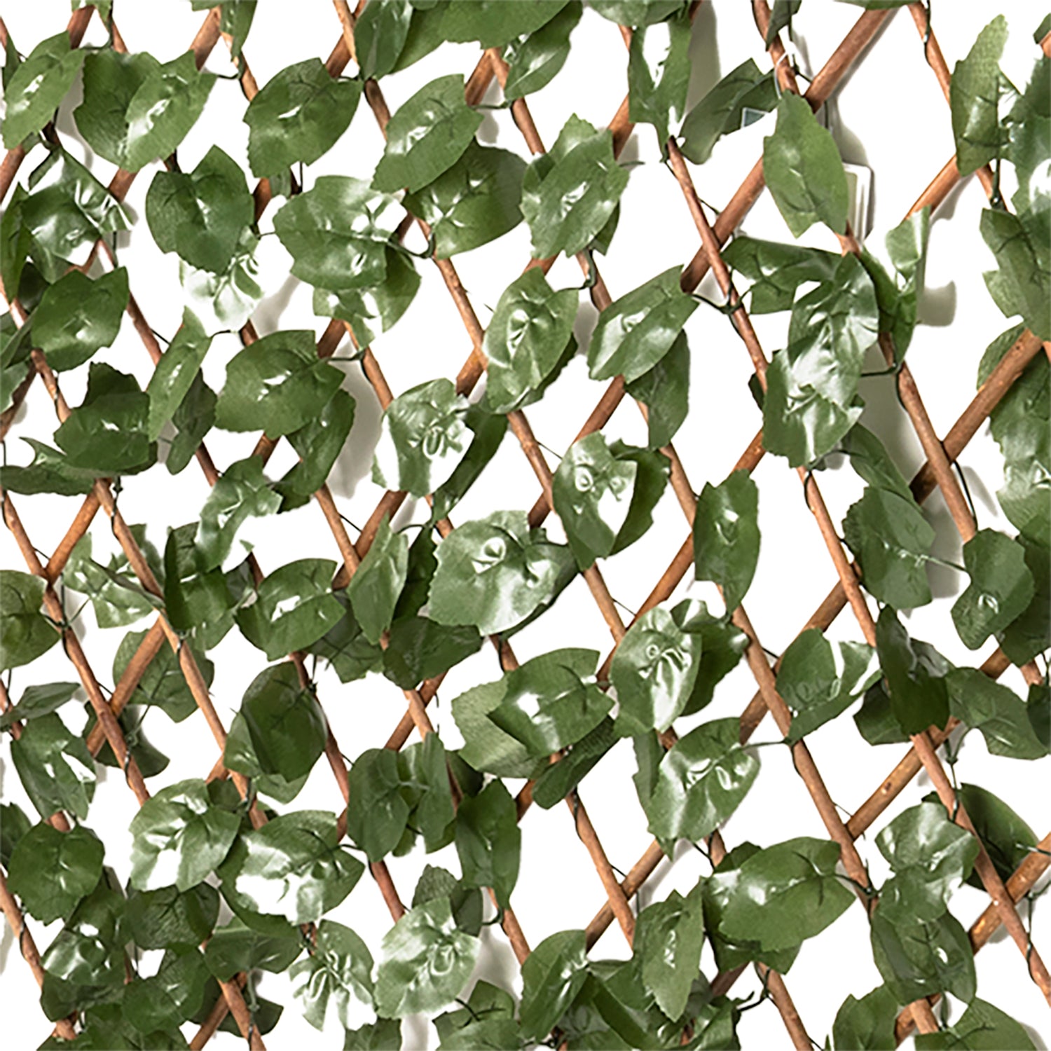 VESTIAMO CASA GIARDINO - Siepe Artificiale Estensibile con Foglie di Acero h90x180 cm