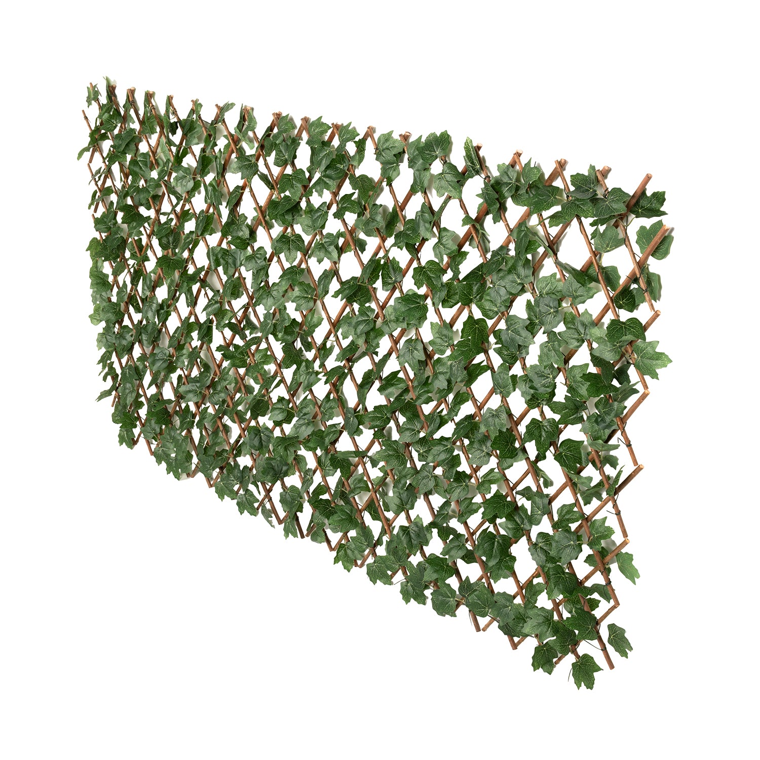 VESTIAMO CASA GIARDINO - Siepe Artificiale Estensibile con Foglie h90x180 cm