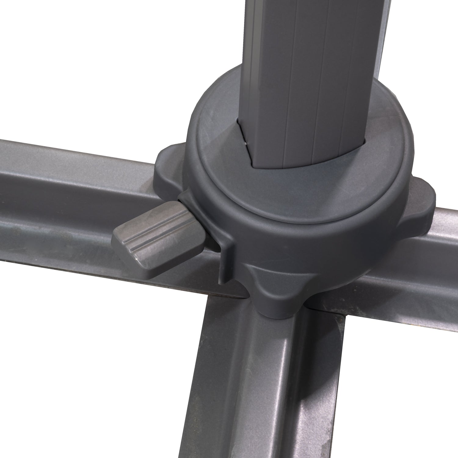 VESTIAMO CASA GIARDINO - Ombrellone da giardino con LED e Pannello Solare Grigio 3x4 metri