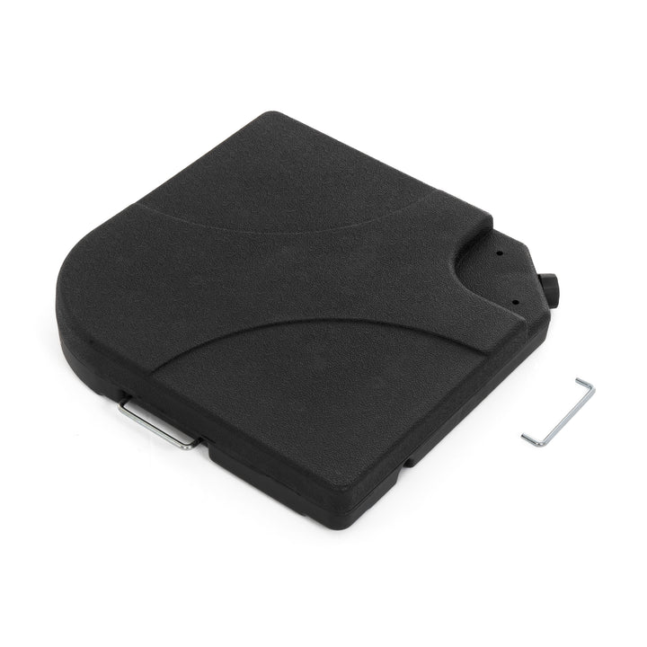 VESTIAMO CASA GIARDINO - Base per Ombrellone 50x50 cm – Stabile e Riempibile fino a 15 kg